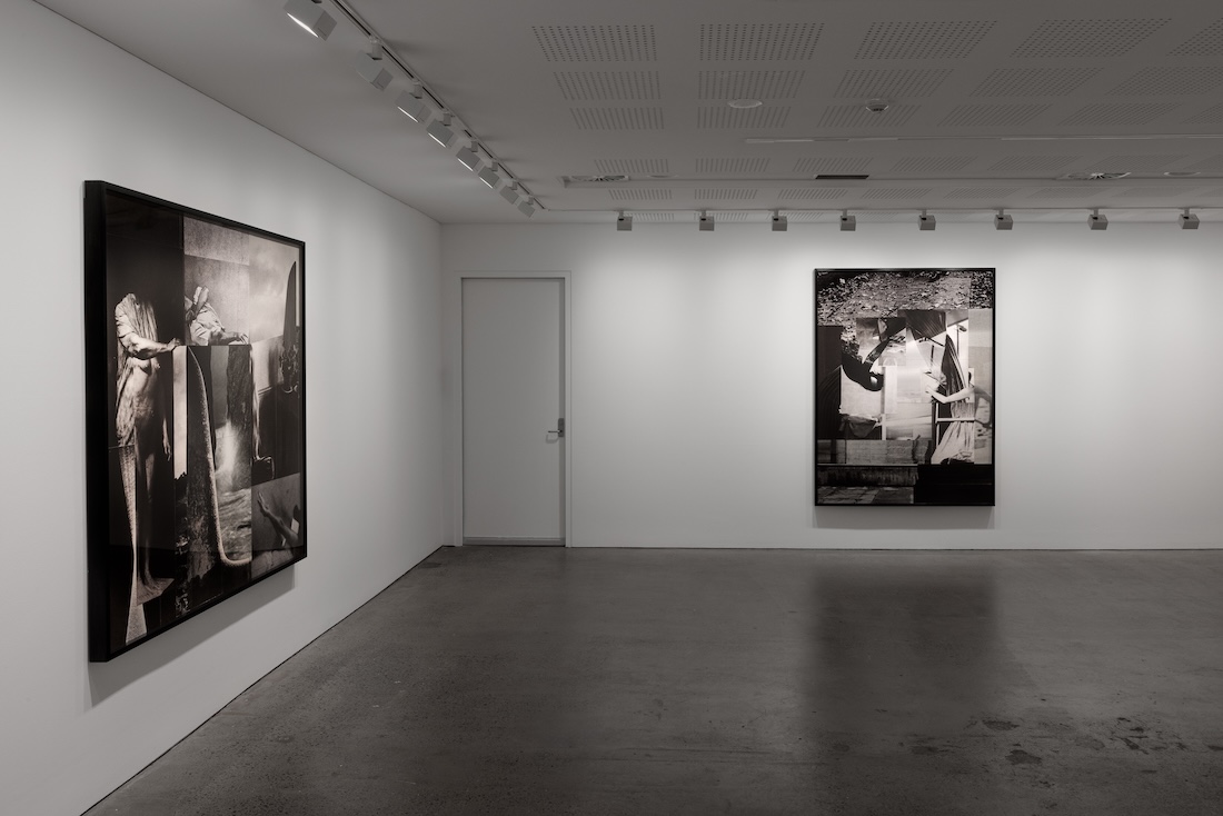 installation view: Lillian O’Neil — The light that spills across the ground between shadows, UNSW Galleries, Sydney, 2024