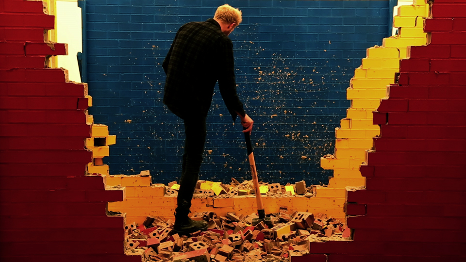 Andrew Liversidge: ALL THAT FALL (red yellow blue)