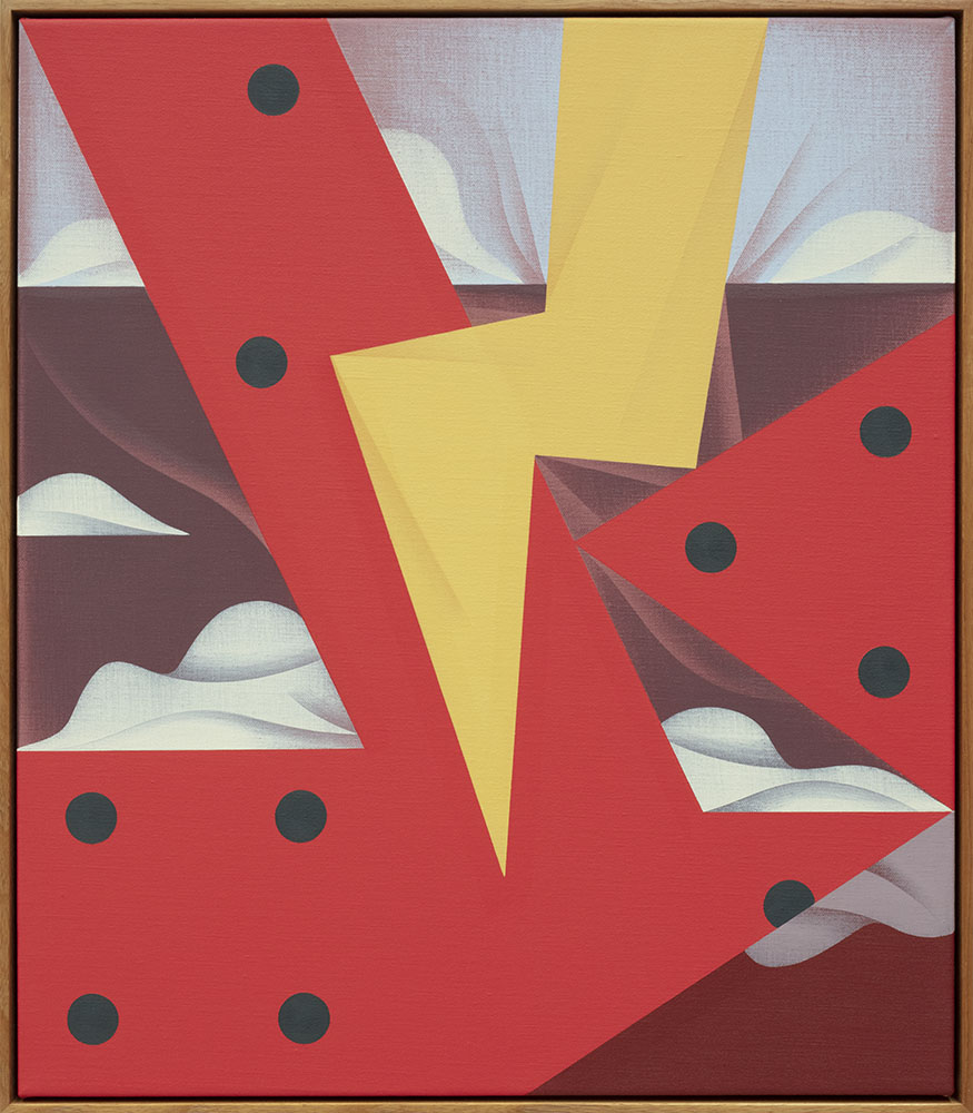 Mitch Cairns, Study for Dice Undone (III), 2021