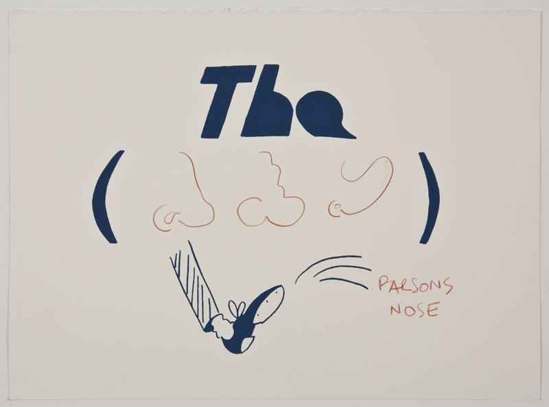 Mitch Cairns, Drawing with ‘Bass Principles’ (parsons nose), 2011