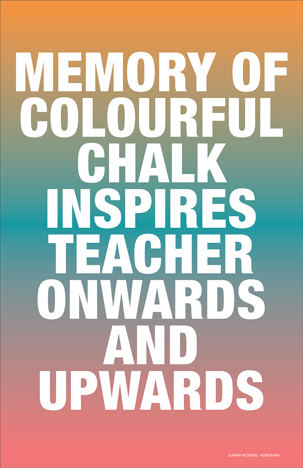 Agatha Gothe-Snape, Headliners with Sarah Koenig, 2011