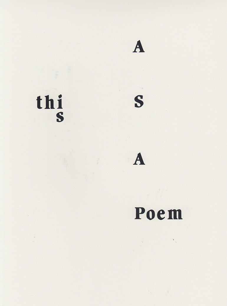Mitch Cairns, Study for This is a poem 3, 2021