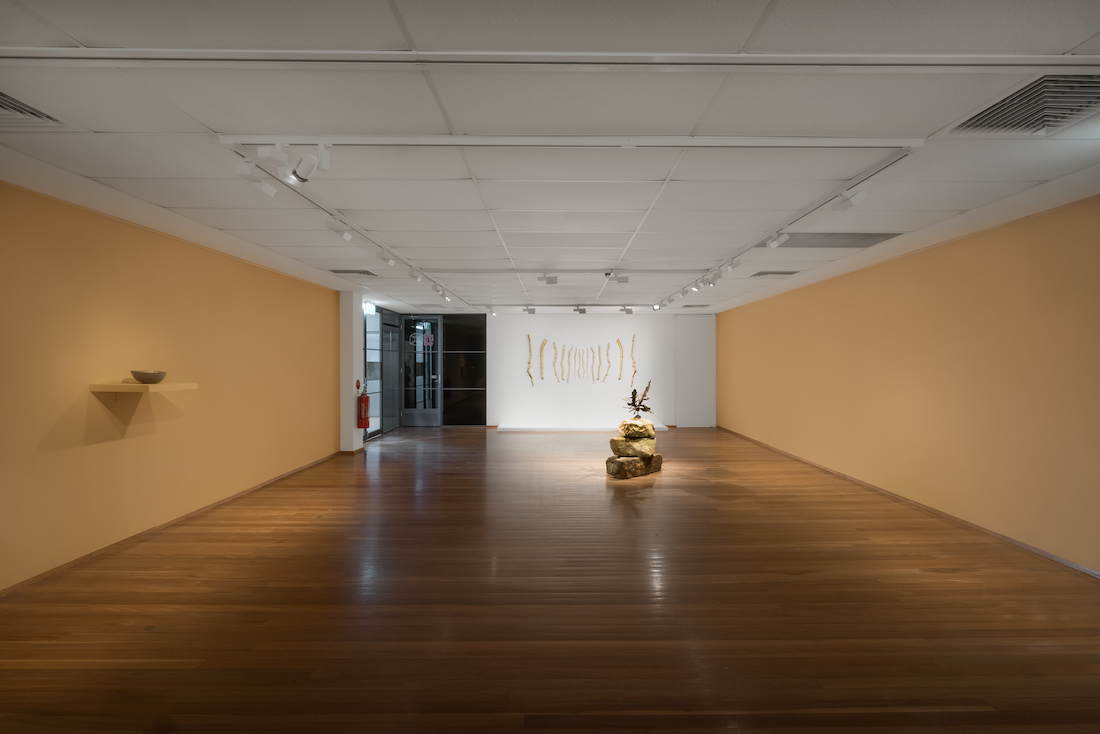 installation view: Yasmin Smith — Sediment, at Mosman Art Gallery, Sydney, 2023