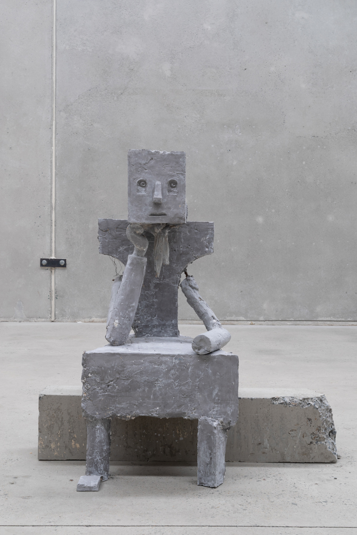 Sven 't Jolle, Seated figure, 2025