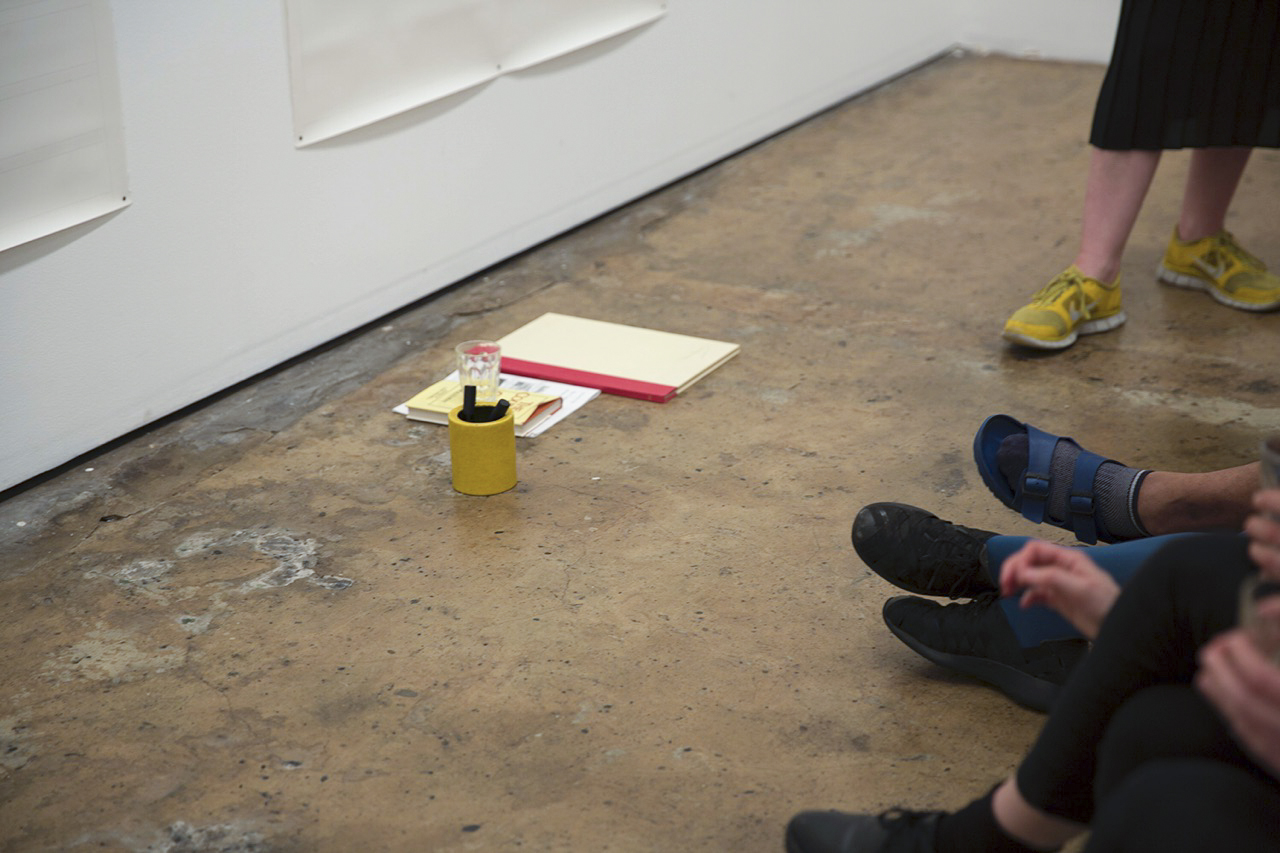 Agatha Gothe-Snape, Eight Mediums, No Audience after Chris Brennan, 2016