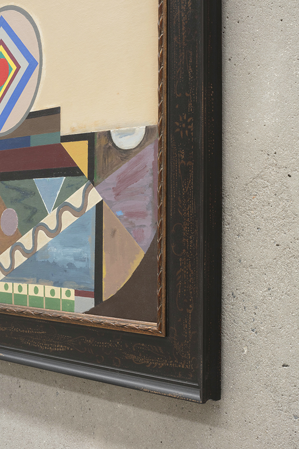 Diena Georgetti, The Humanity of Abstract Painting, 2020 - frame detail