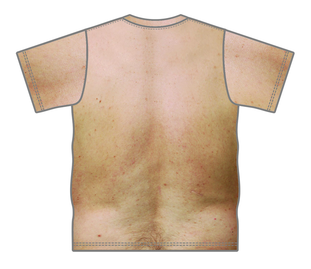 Archie Moore, My Skin (back), 2017