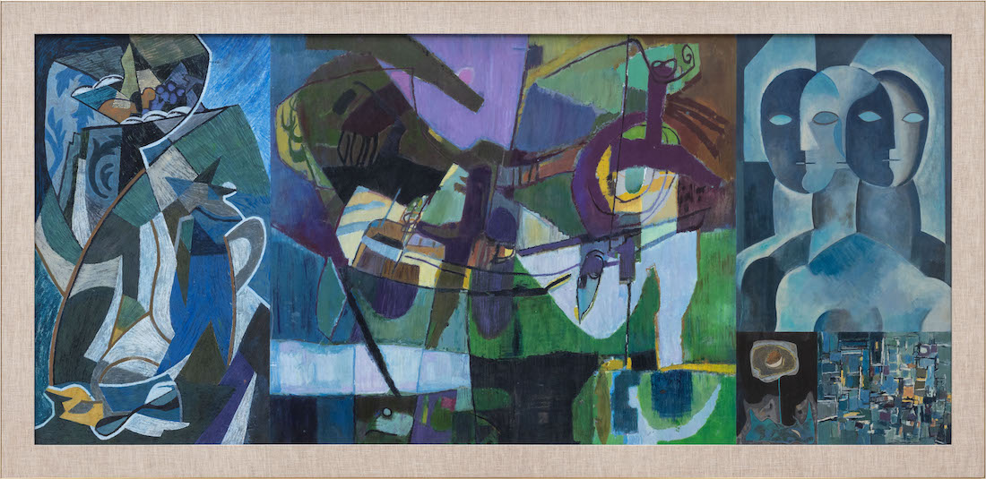 Diena Georgetti, Community of the People / blue, 2023