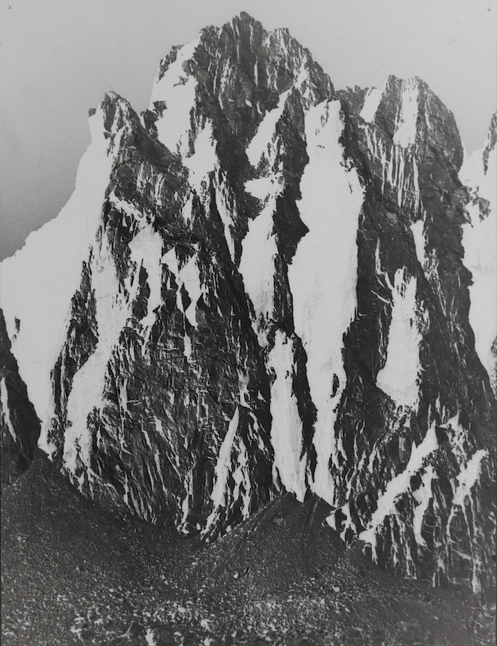 Amanda Williams, Ansel Adams, Mt. Winchell, Kings River Canyon (Proposed as a national park), California, 1936/2019 , 2019