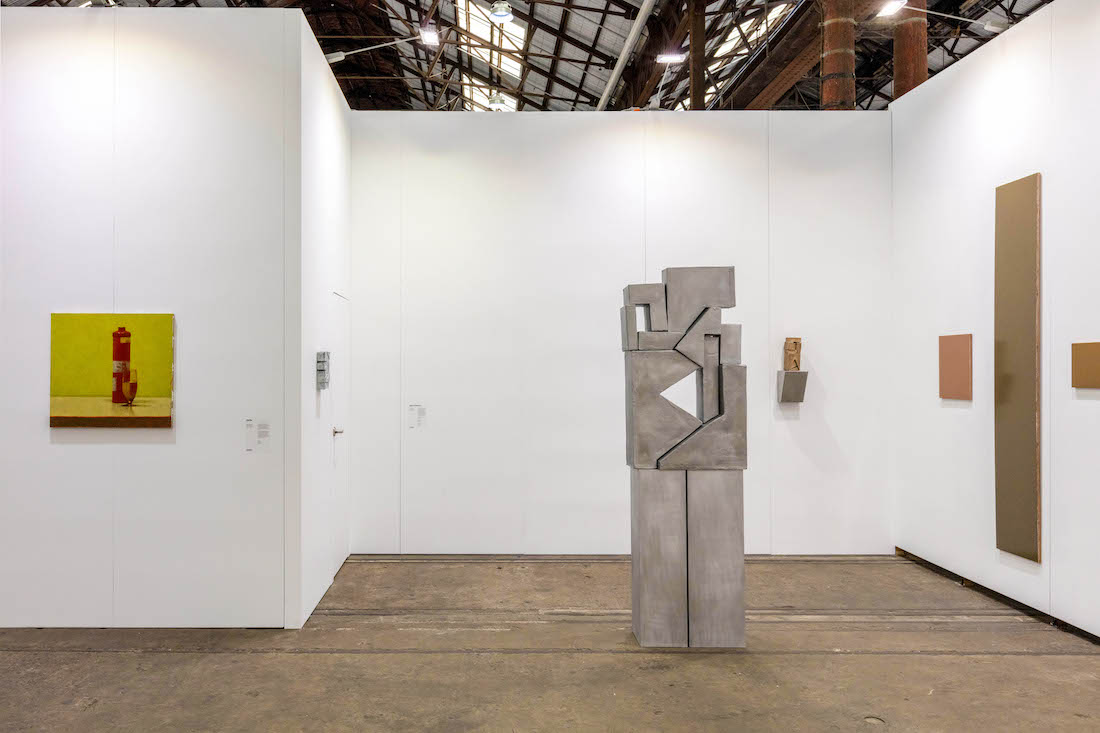 installation view: The Commercial at Sydney Contemporary, Booth F16, Carriageworks, 2023