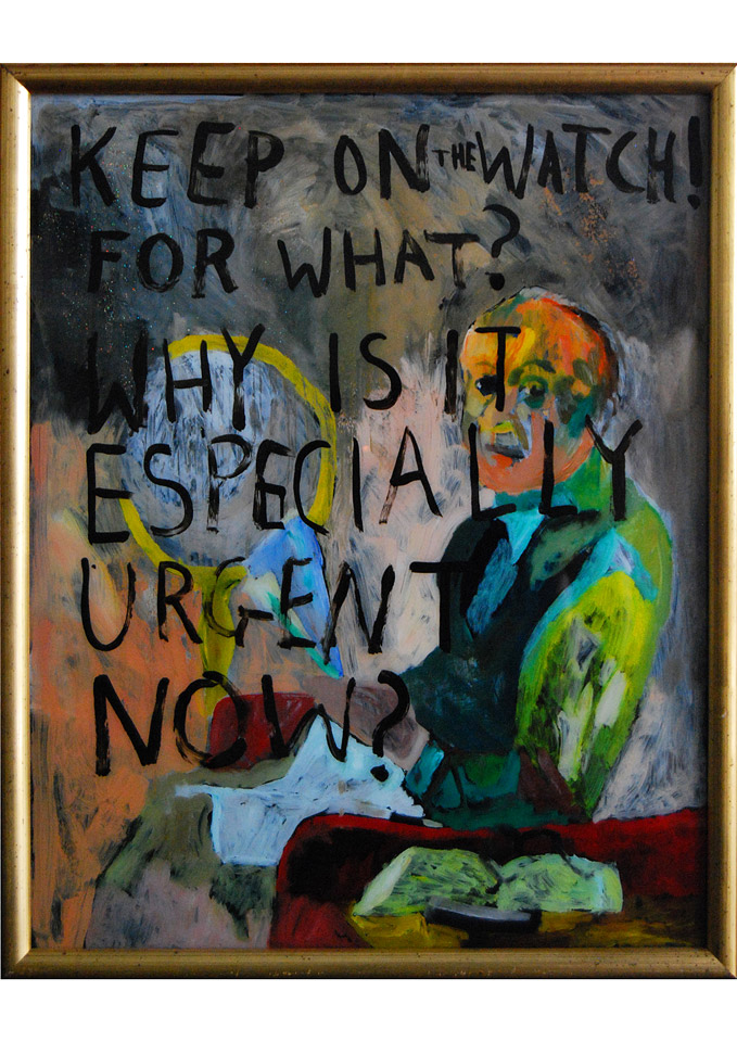 Clare Milledge, Keep On The Watch!, 2010