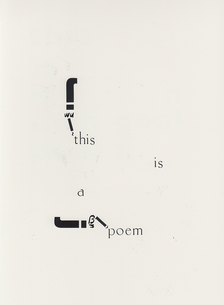 Mitch Cairns, Study for This is a poem 6, 2021