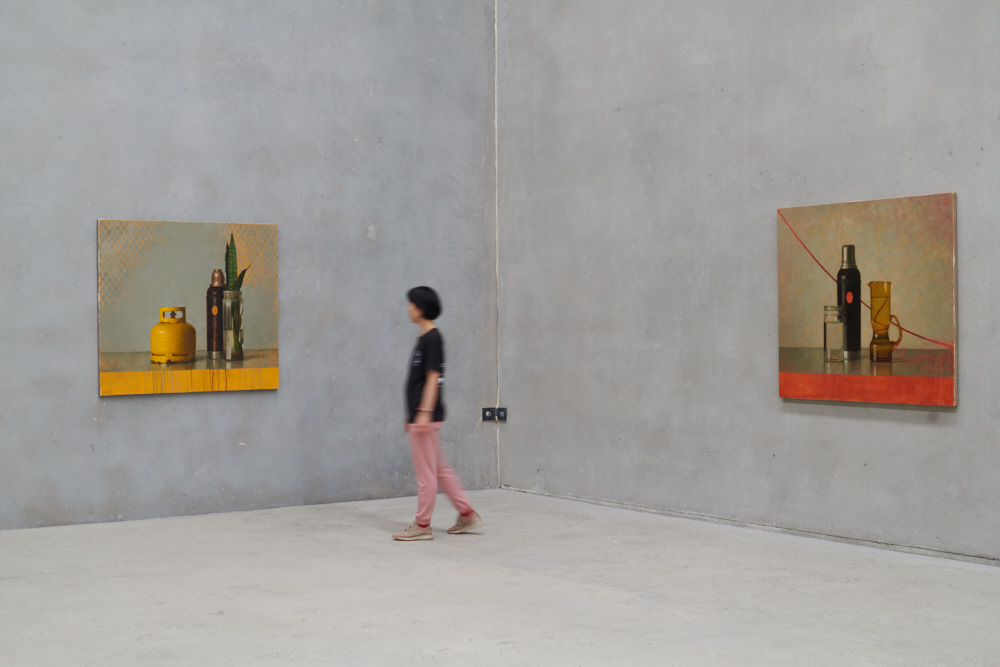 installation view showing works by Jude Rae: Explore Sydney Contemporary, at The Commercial, Sydney, 2021