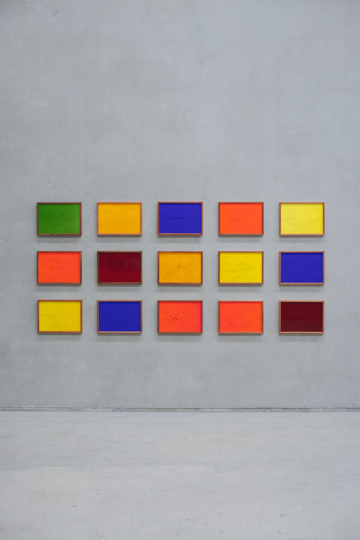 Agatha Gothe-Snape, A Selection of Weary Suns Under Stained Glass, 2025