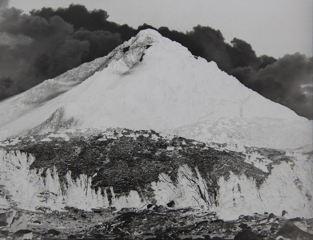 Amanda Williams, Ansel Adams, Pinchot Pass, Mt. Wynne, Kings River Canyon (Proposed as a national park), California, 1936/2019 , 2019
