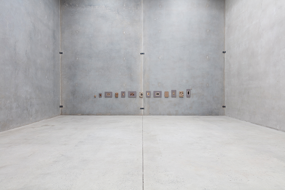 installation view Narelle Jubelin, The Presence of Black, 2019 at The Commercial, Sydney