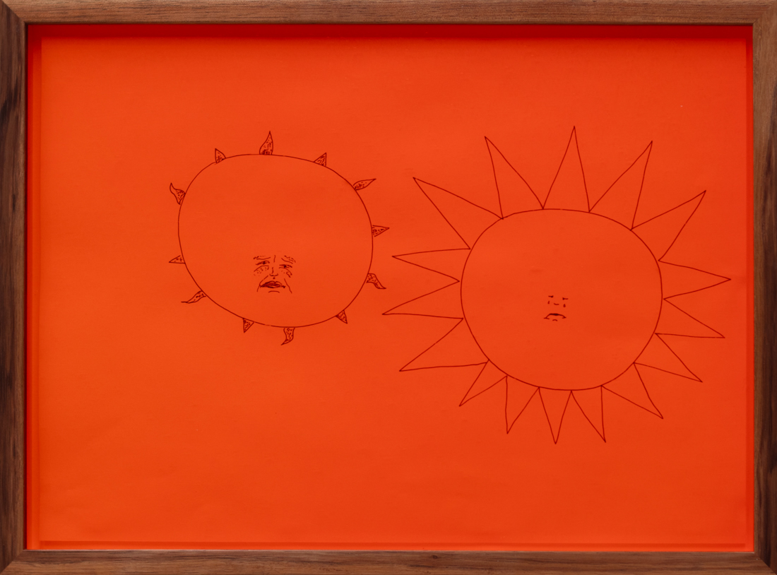 Agatha Gothe-Snape, A Selection of Weary Suns Under Stained Glass, 2025 — detail