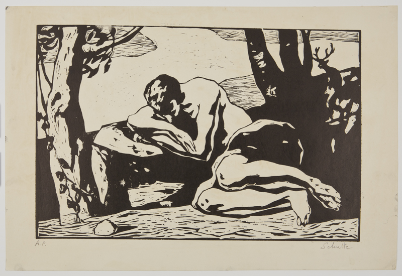 Tim Schultz, The Dream of Actaeon, 1985