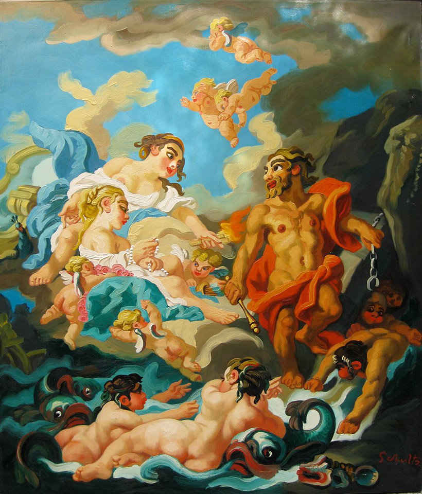 Tim Schultz, Juno and Aeolus, 1996