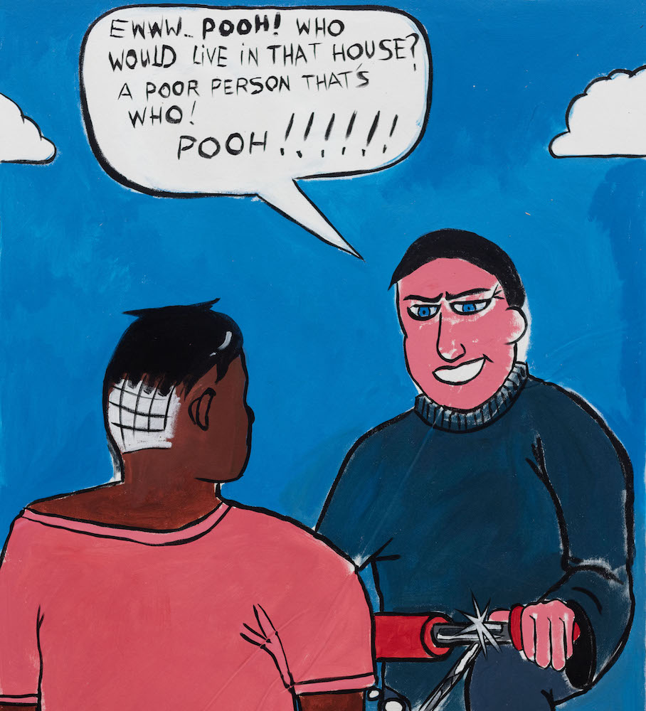 Archie Moore: Comic Paintings (2005)