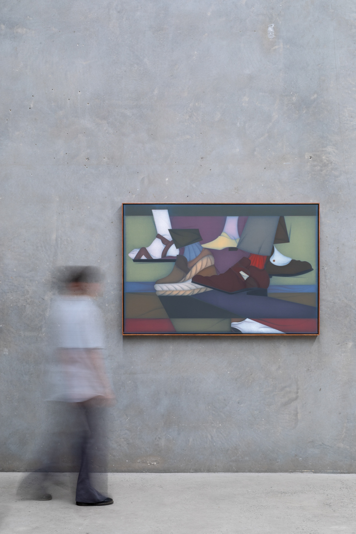 installation view: Mitch Cairns and Sven 't Jolle, Fruit and Veg and The Wisdom of John, at The Commercial, Sydney, 2025