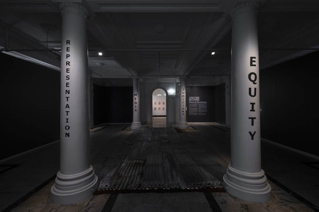 Archie Moore, Pillors of Democracy, 2023